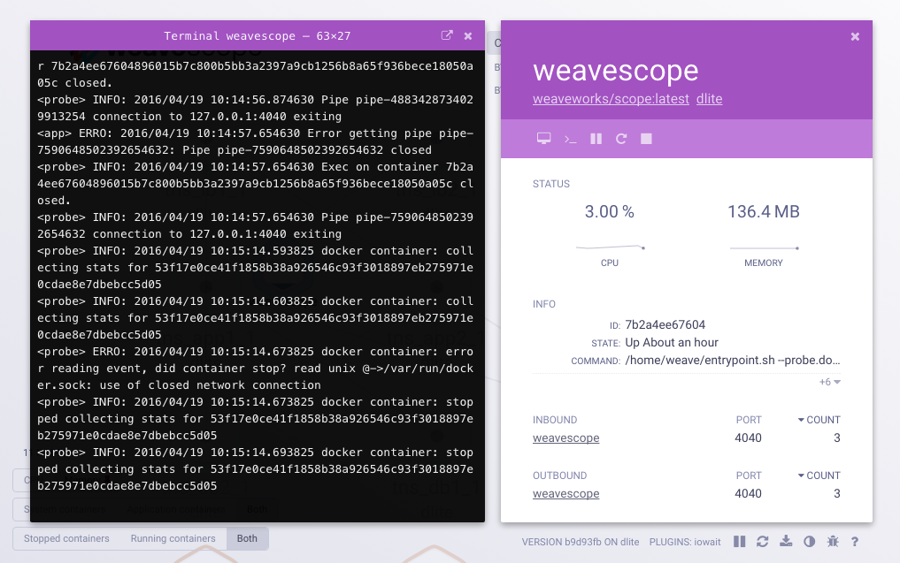 Launch a command line.
