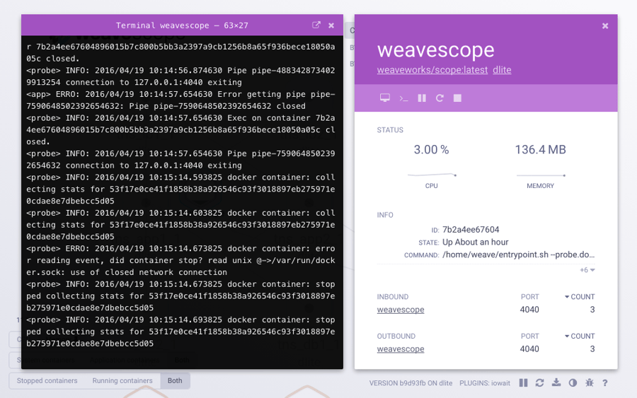 Launch a command line.